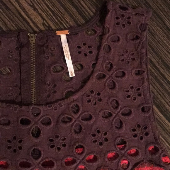 Free People Ruffle Top💛 - Picture 3 of 7